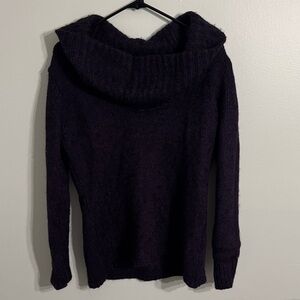H&M Dark Knit Cowl Neck Sweater